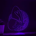 Butterfly One Line EL Neon - Insect Boho Decor - myneonup