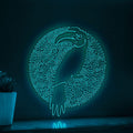 Hornbill One Line EL Wire Neon Sign - Exotic Bird Abstract Wall Art Decor - myneonup
