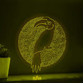 Hornbill One Line EL Wire Neon Sign - Exotic Bird Abstract Wall Art Decor - myneonup