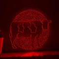 Cow One Line EL Wire Neon Sign - Farm Animal Minimalist Art - myneonup