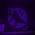 Iguana One Line EL Wire Neon Sign - Tropical Lizard Wall Decor - myneonup