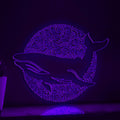 Adorable Whale One Line EL Wire Neon Sign - Sea Animal Wall Art - myneonup