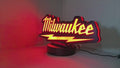 Milwaukee 3D LED Sign (50cm) - Product video showcase, perfect for garage and man cave decor